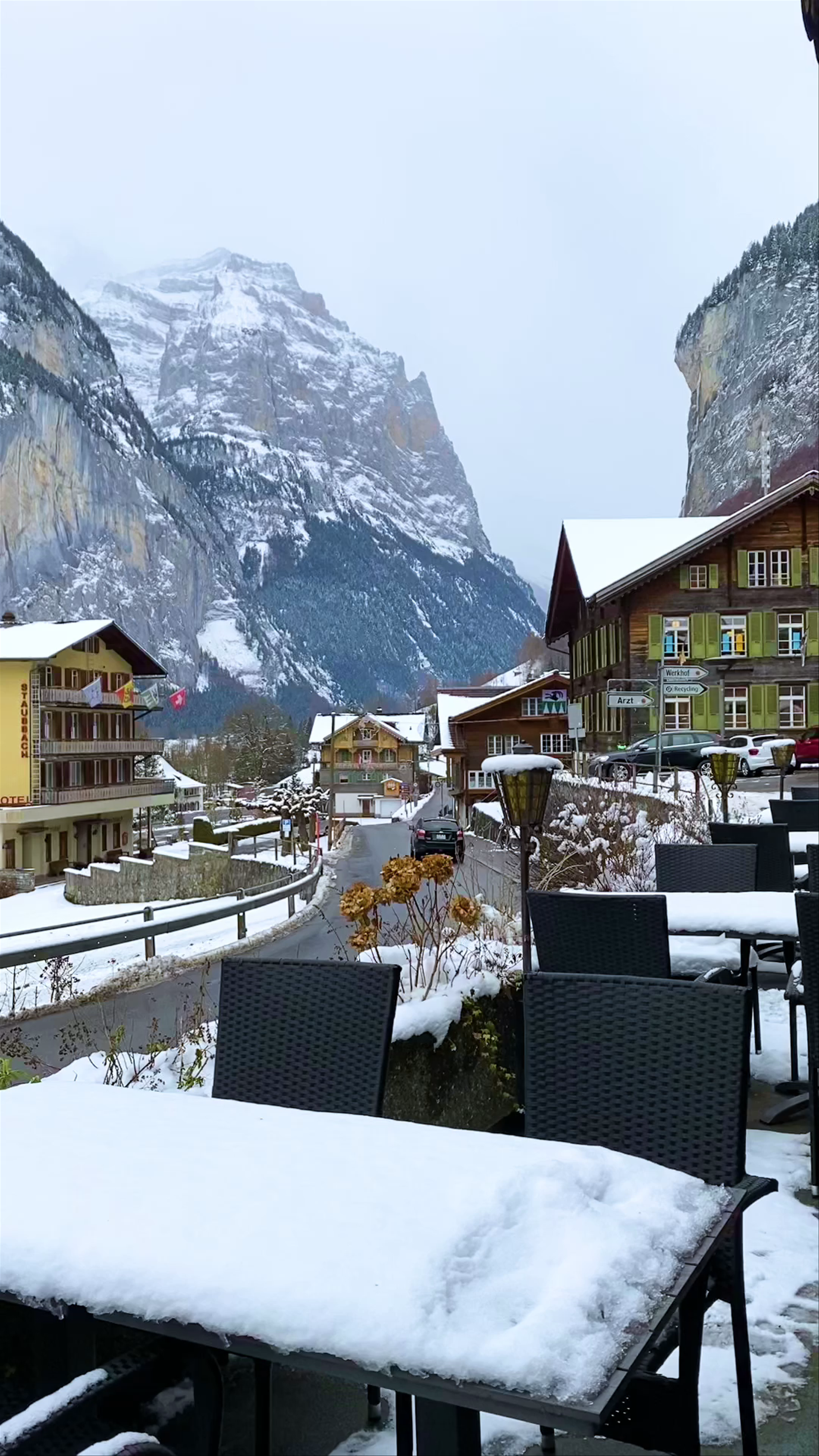 Winter Serenity in Lauterbrunnen, Switzerland