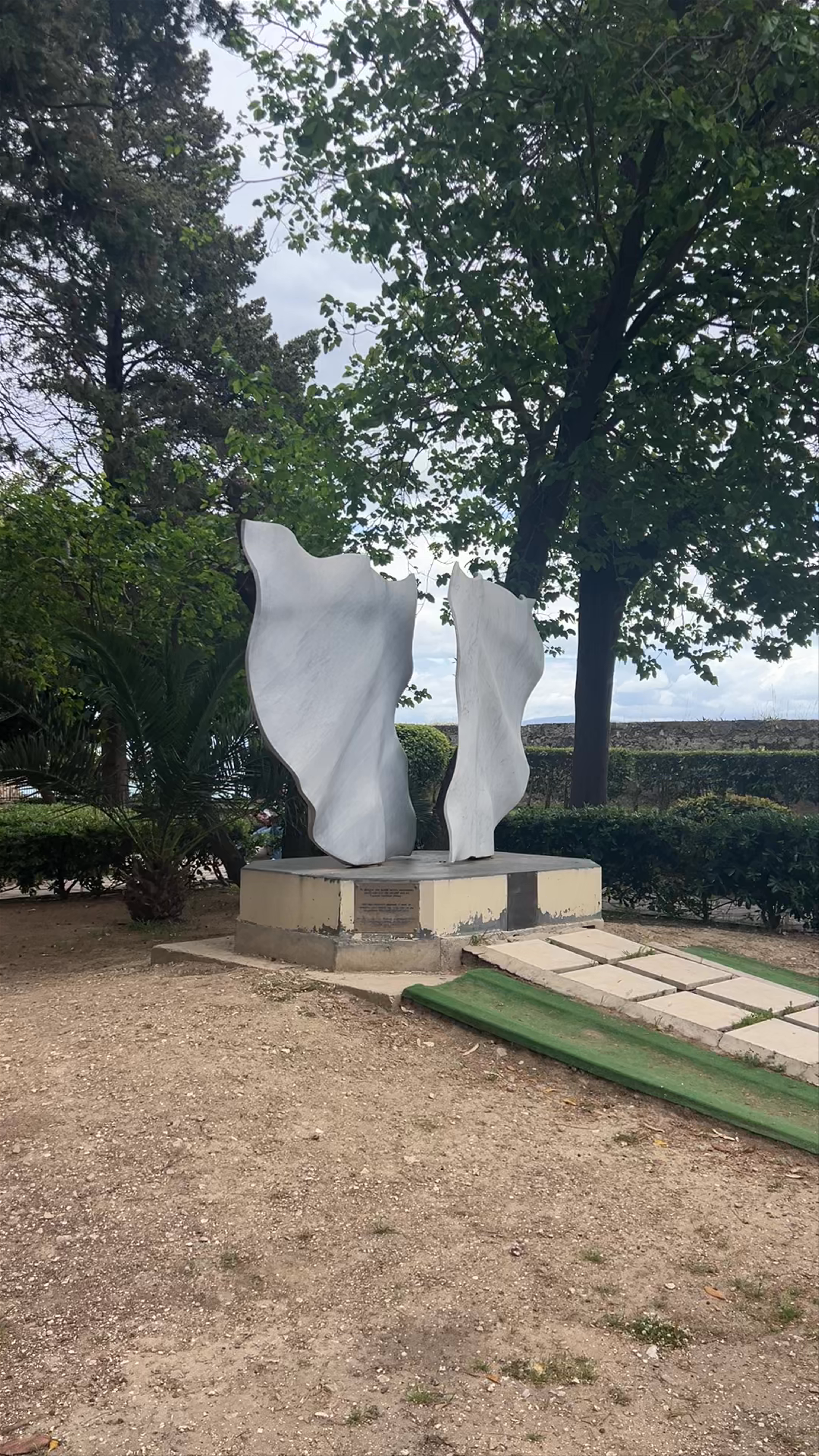 Garden of the People: Serene Art and Nature in Corfu, Greece
