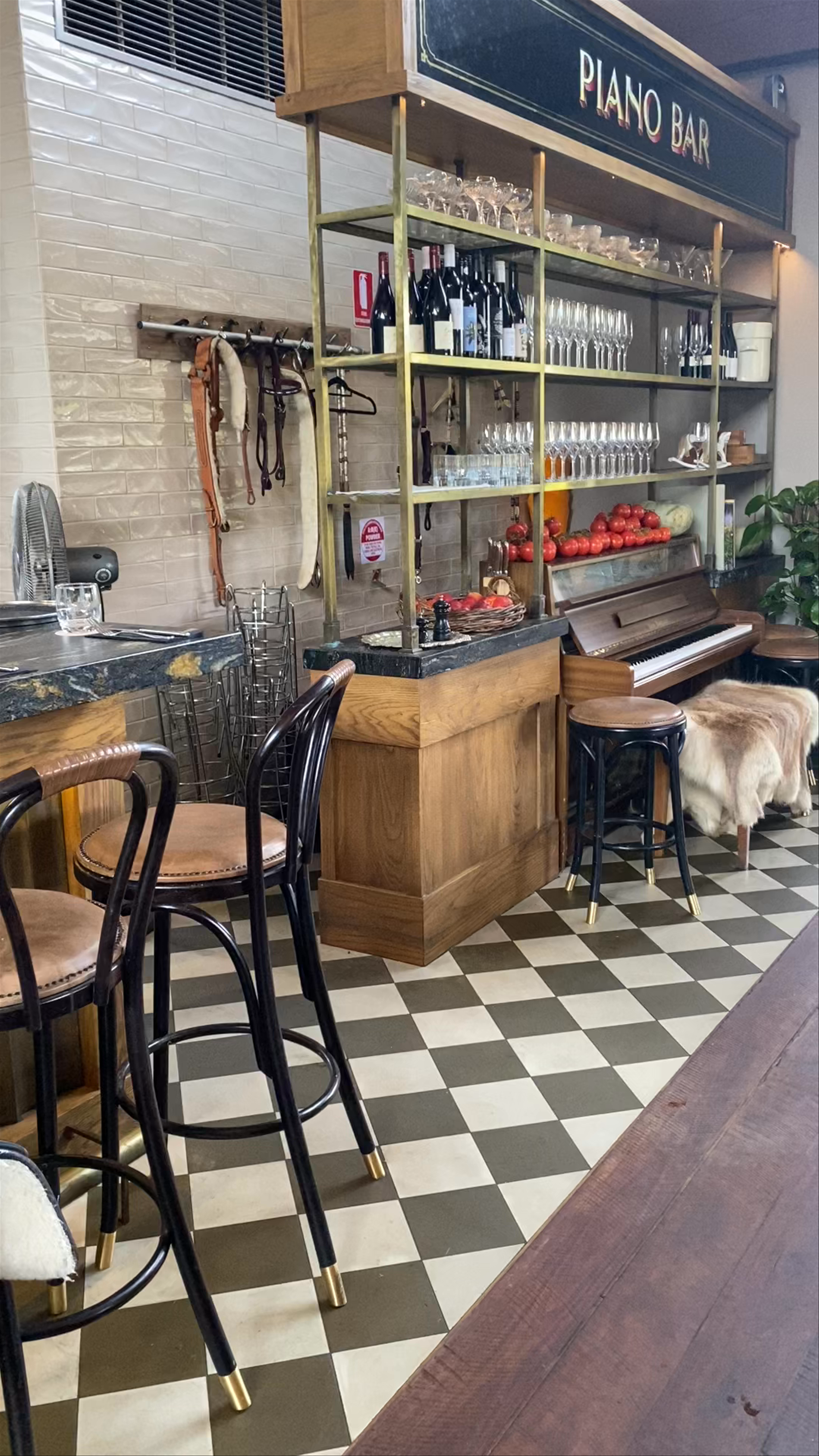 Cozy Piano Bar and Rustic Dining Experience at Saddles, Mount White