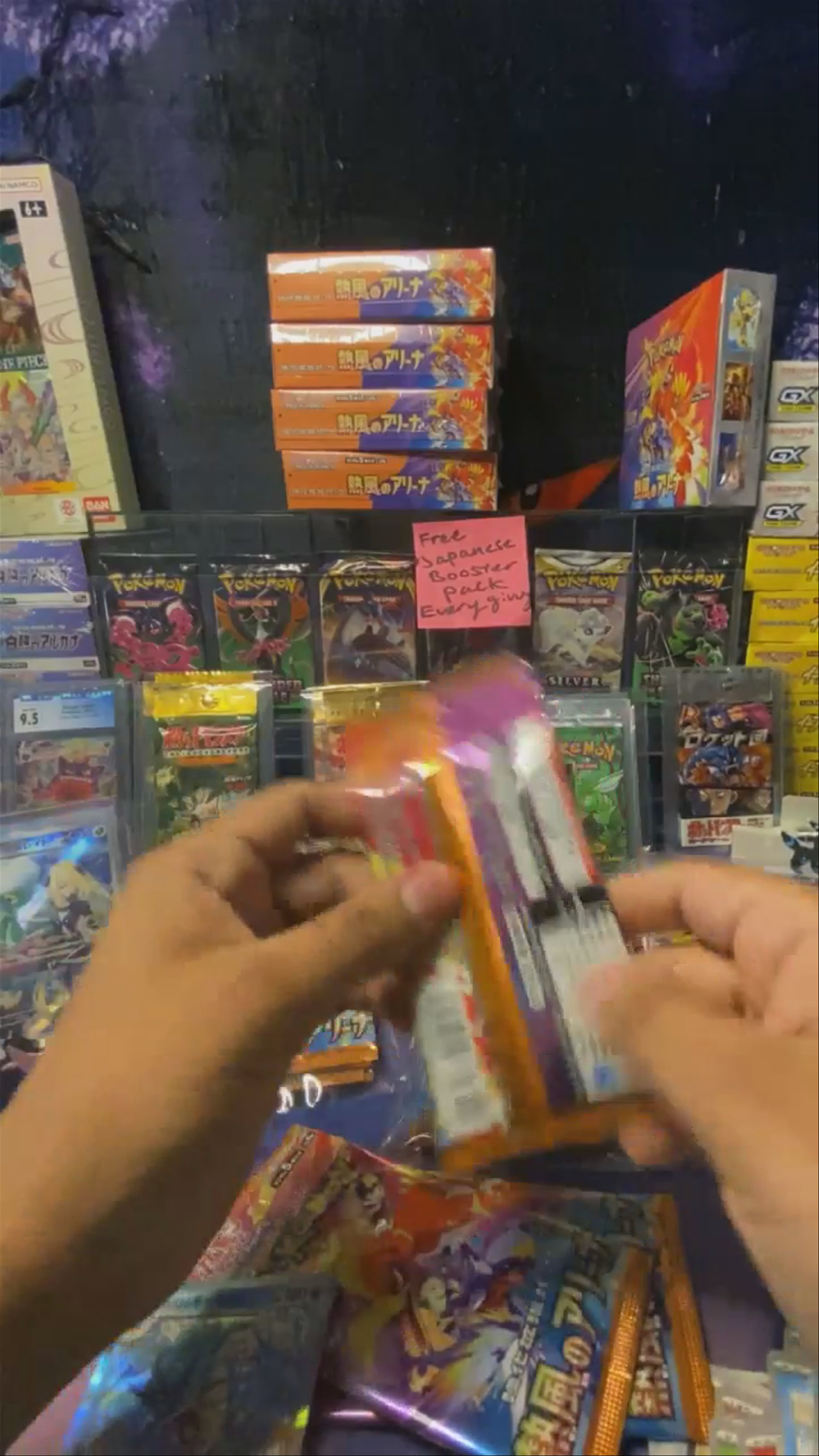 Fig calling his luck on box break and eating pt. 1.5