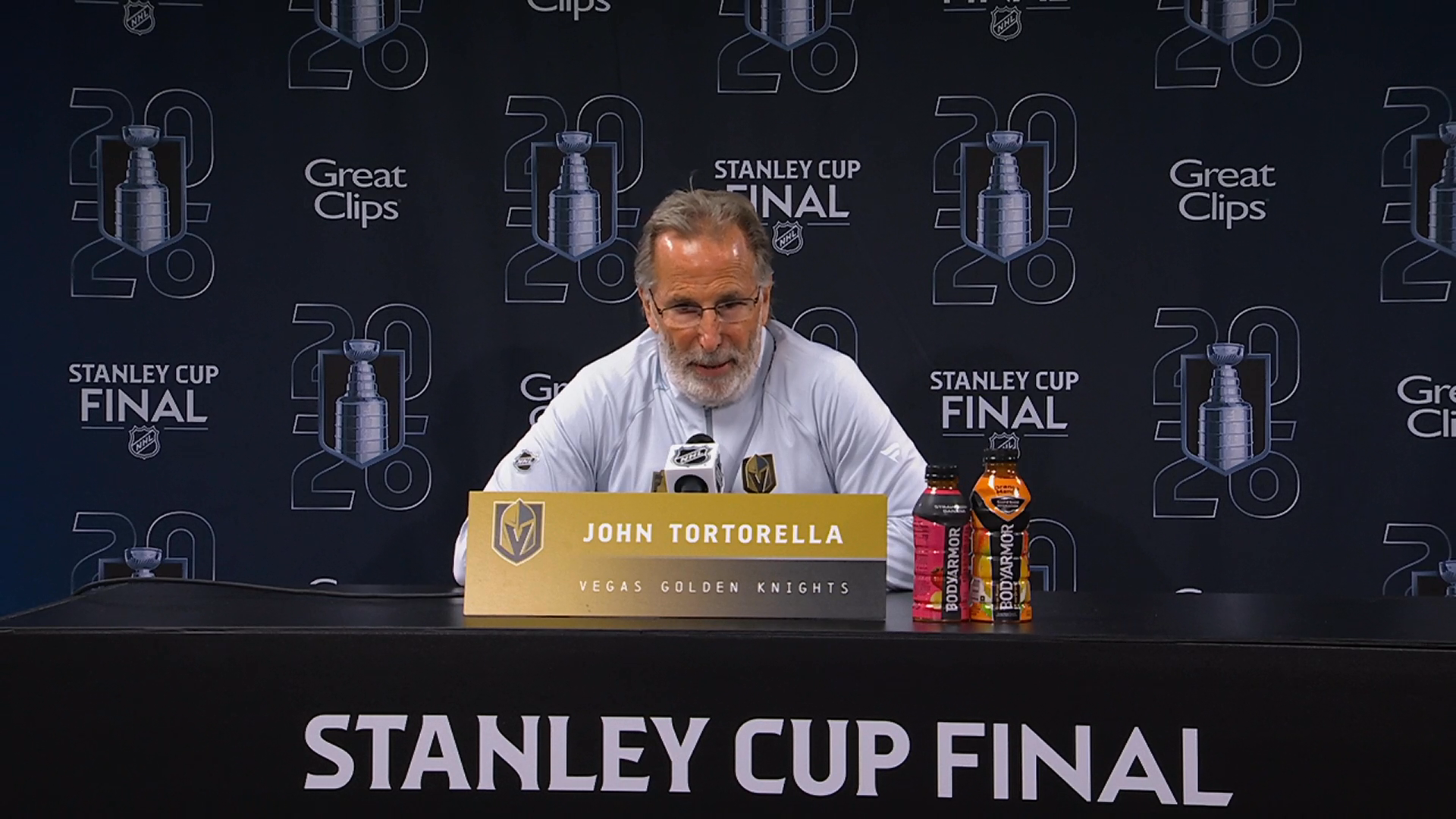 "We Found a Way" — Tortorella Praises Karlsson, McNabb and Theodore After Game 1 Win · Jun. 2, 2026