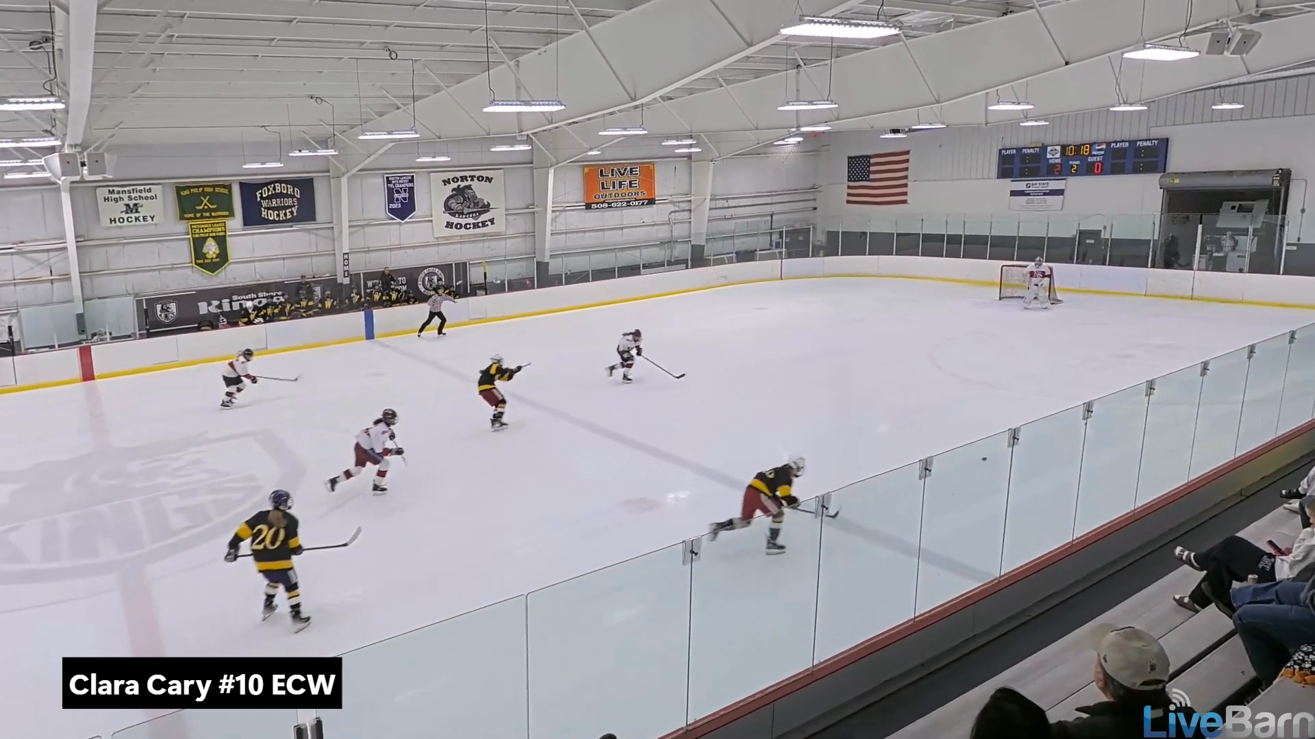 Clara Cary's Impressive Assist at NEGHL Jamboree | East Coast Wizards