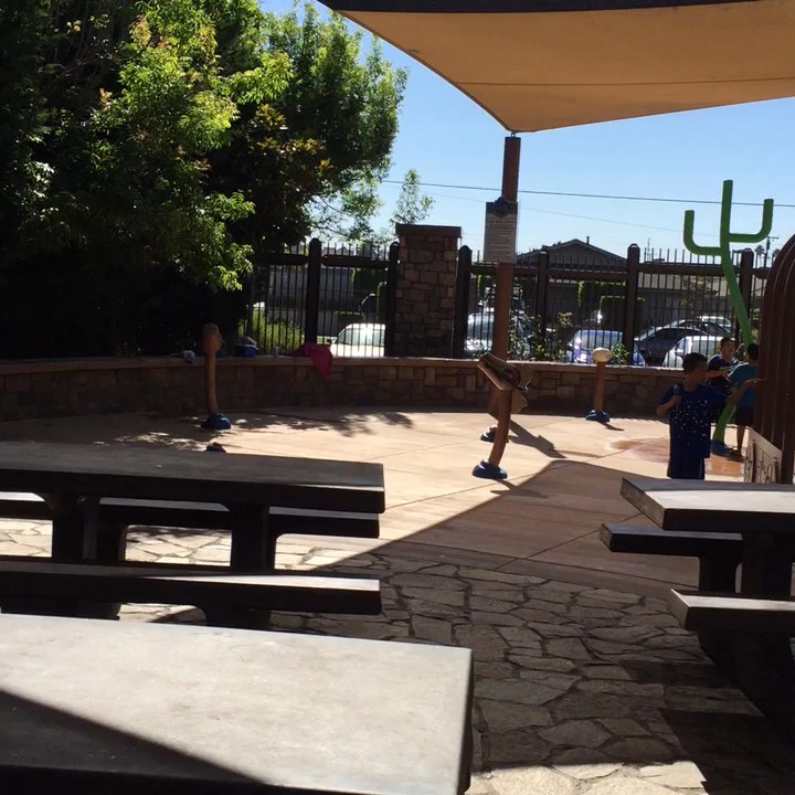 Harry Dotson Park - This park is sad. There is a very small amount of water coming out of the cactus. Not enough for even one child to play in. - Parks Near Me - Stanton, California
