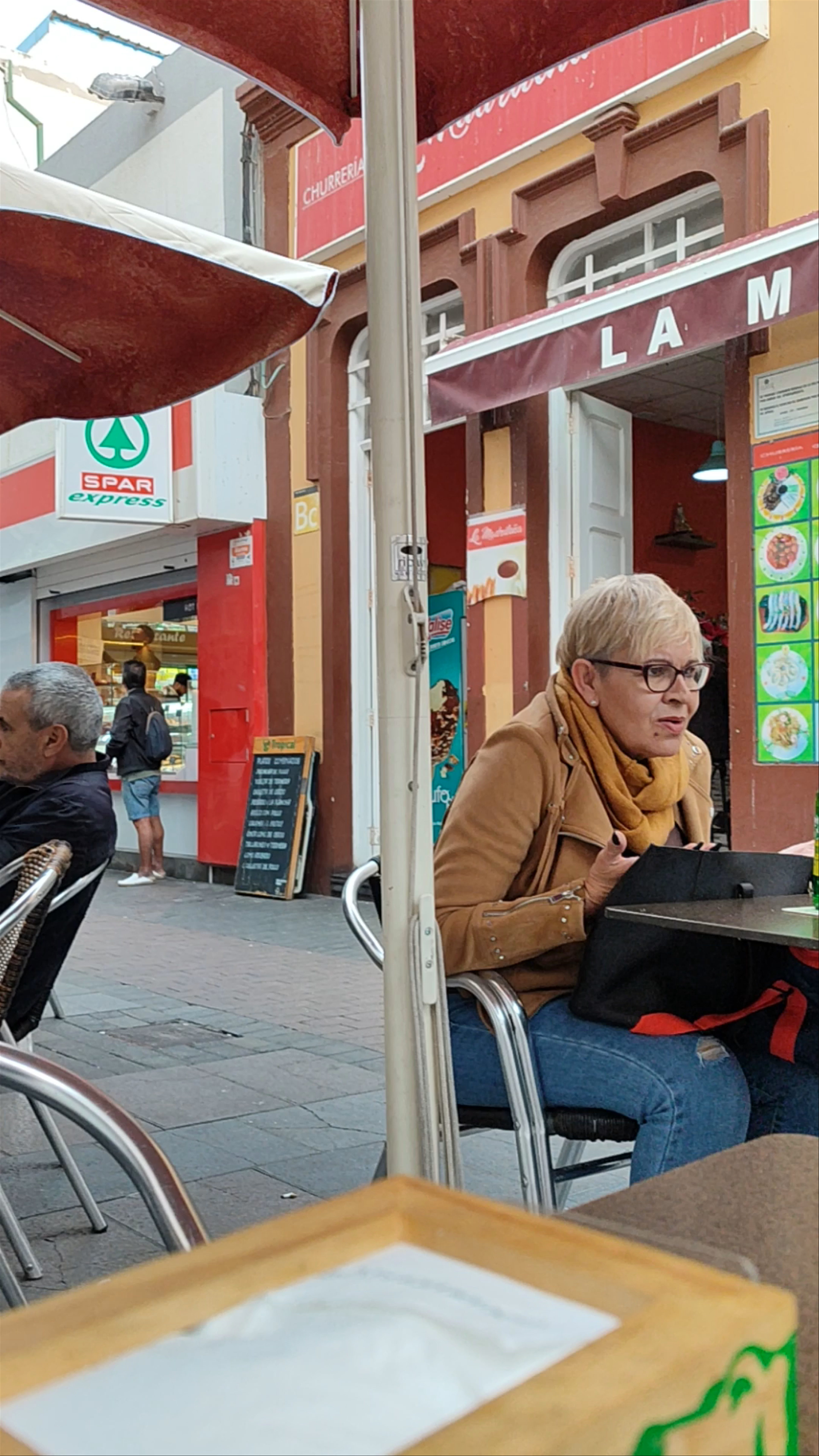 La Madrileña Bar Churreria - Authentic Outdoor Café Vibes in Las Palmas de Gran Canaria