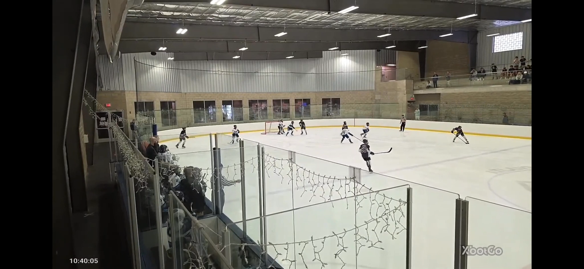 Derek Markulin – Power-Play Setup Leads to Slapshot Goal | Pensacola Jr. Ice Flyers 14U AA