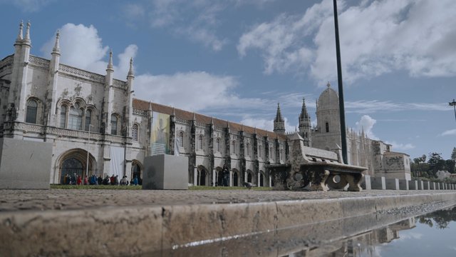 An aesthetic view of the Hieronymites Monastery