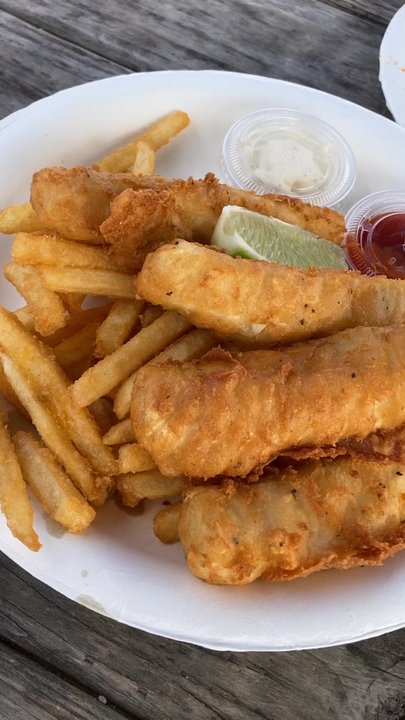 Tony’s Catch - Excellent food & service! We ordered the fish taco plate( grilled) and fish & chips, both were soooo... good. He took good care of us!! - Food Trucks Near Me - Kapaʻa, Hawaii