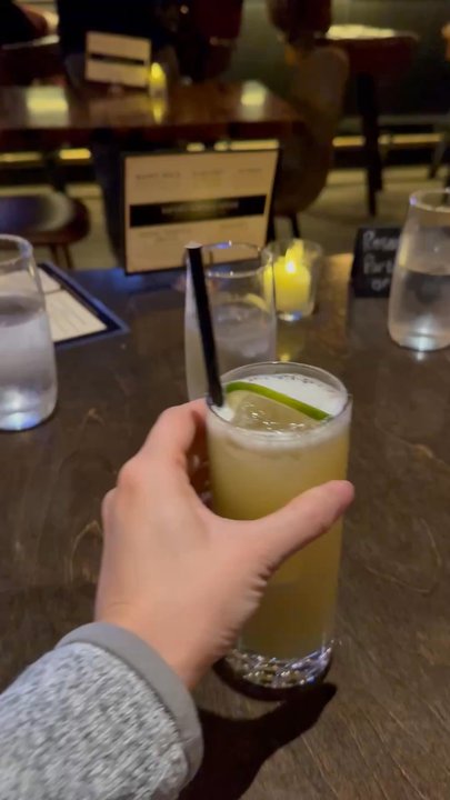 Inkwell Tavern - Cheers! Mockingbird (center), pale ale (left), inkwell (right) - Cocktail Bars Near Me - Burbank, California