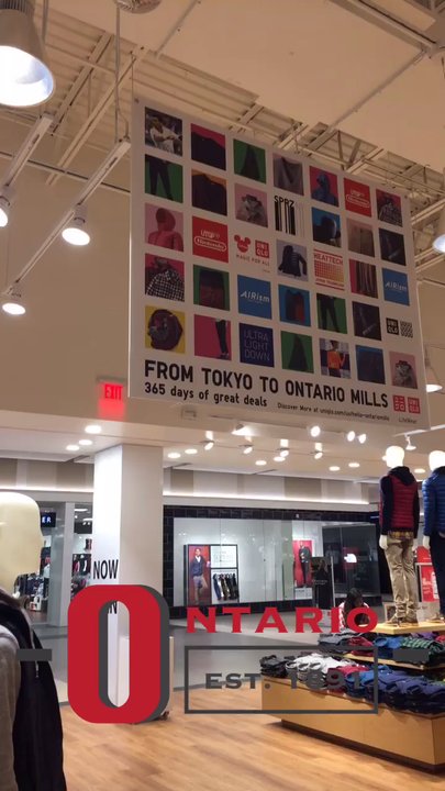 UNIQLO - Inside View of Uniqlo @ Ontario Mills - Men's Clothing Near Me - Ontario, California