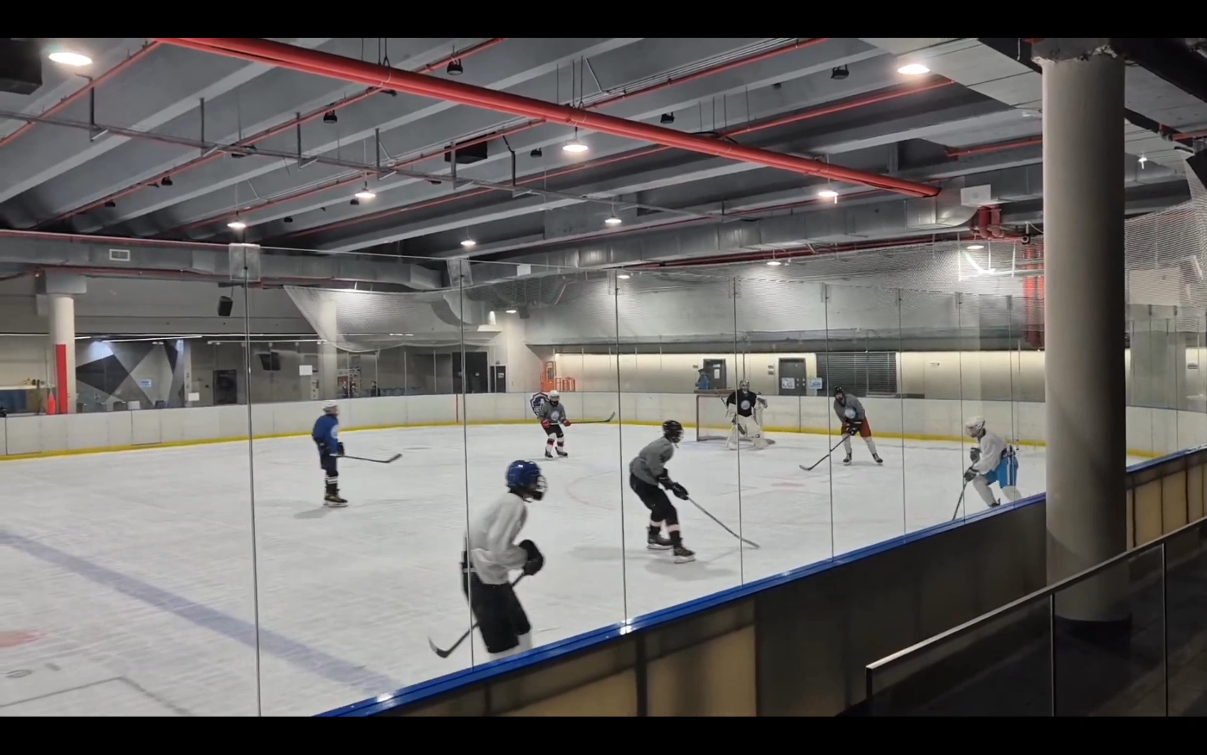 Nick Gordin during a game drill at the national team development camp - summer 2026