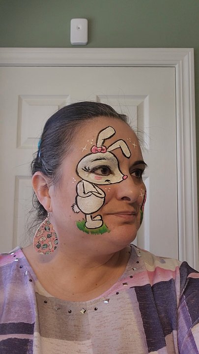 Adorn My Face - Bunny - Face Painting Near Me