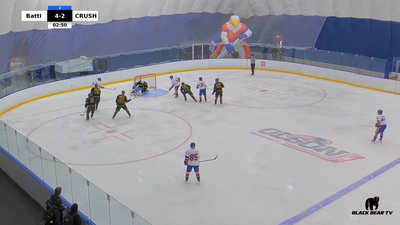 Van Bickers' Impressive Shot Against Chicago Crush Goalie