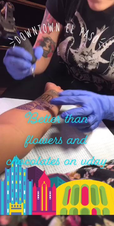 West Texas Tattoos - Working on my owl - Tattoo Near Me - El Paso, Texas