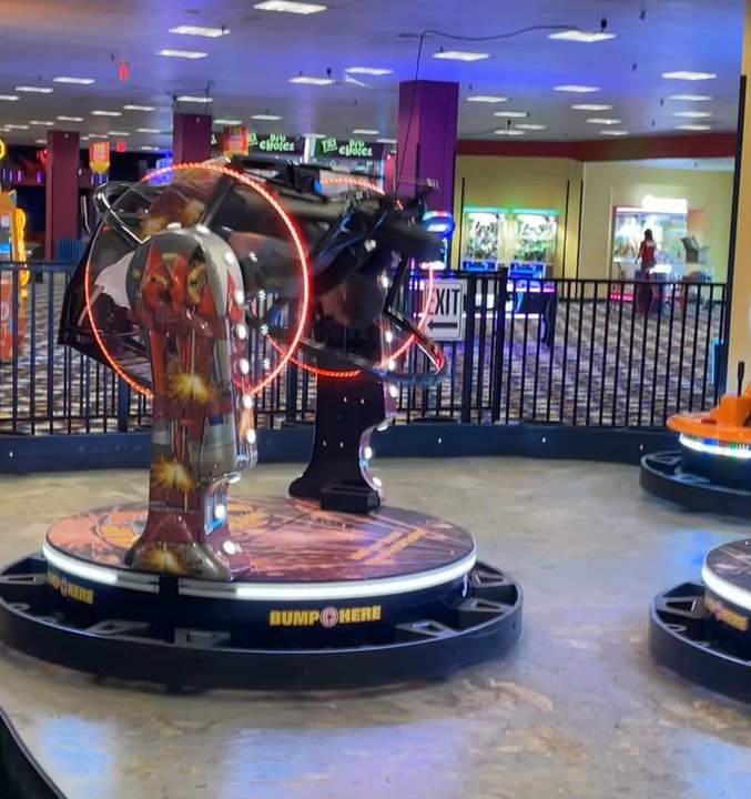 Tilt Studio - My guys in the flip bumper cars - Arcades Near Me - Wichita Falls, Texas