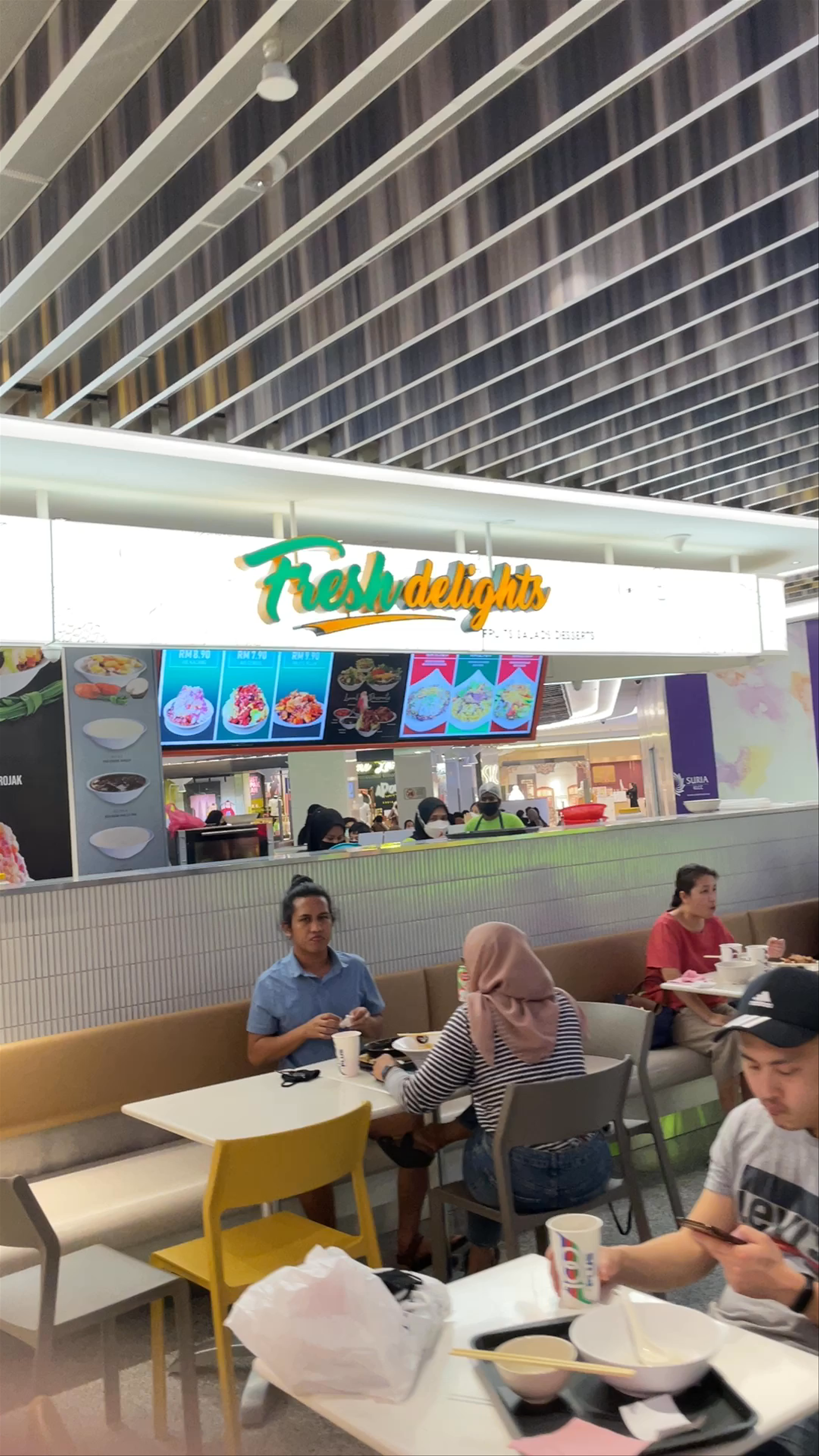 Signatures Food Court Experience in Suria KLCC, Kuala Lumpur