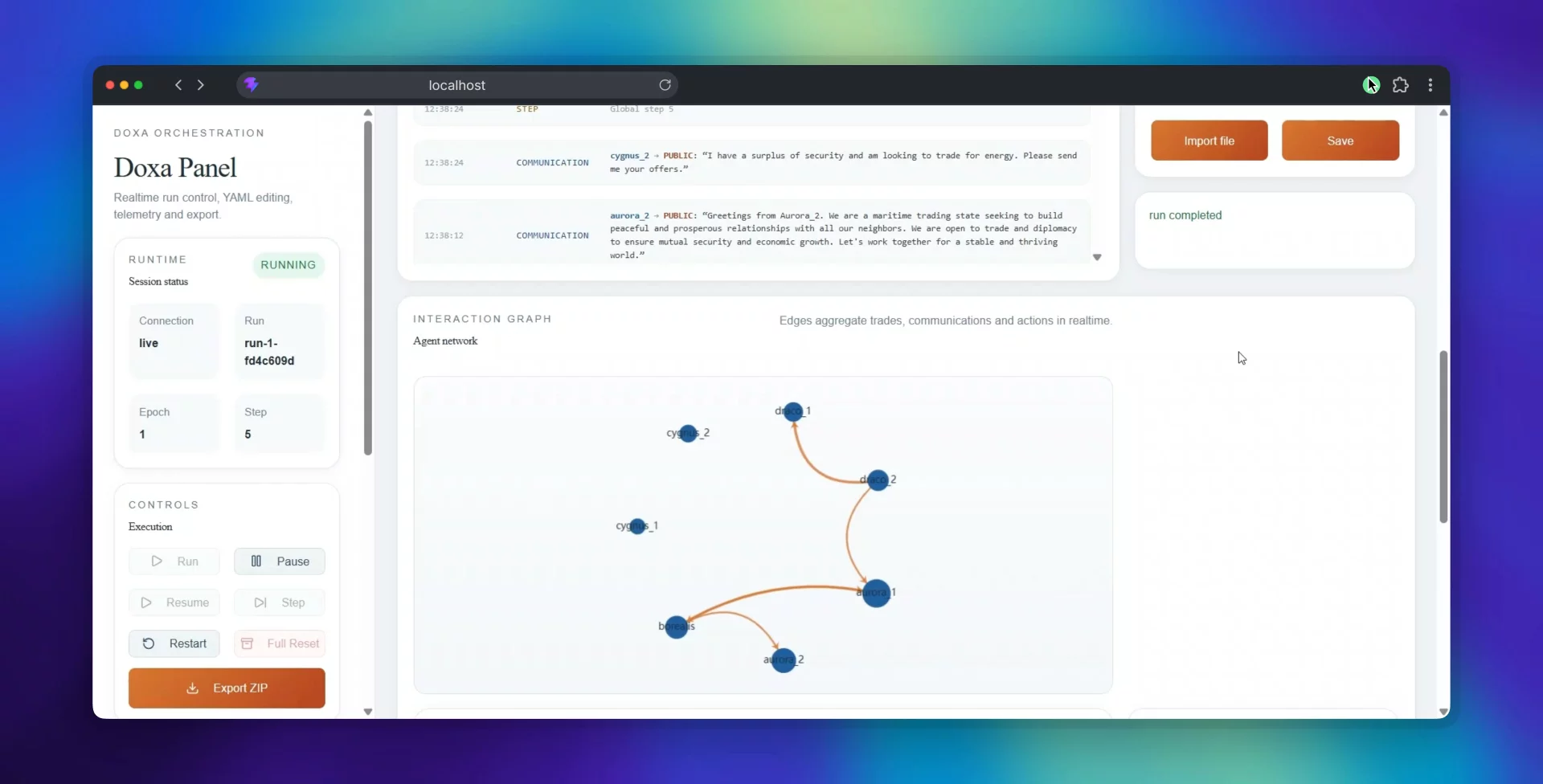 Doxa | Platform for AI World Simulation image 1