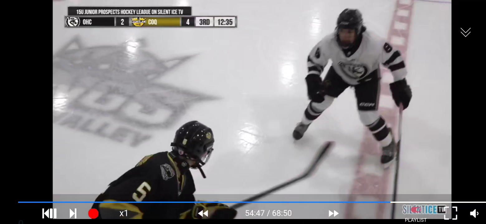 Brady L'Henaff Delivers a Massive Hit vs. Coquitlam HC