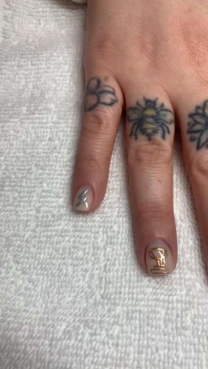NailSHOW - Hand painted set of 10 dif pics, done by Sydney. She was so accommodating and patient with all my odd and specific requests! @sydsnails_kc - Nail Salons Near Me - Overland Park, Kansas