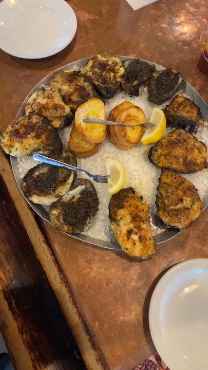 Adventures Pub & Spirits - Oyster trio - Pubs Near Me - Biloxi, Mississippi