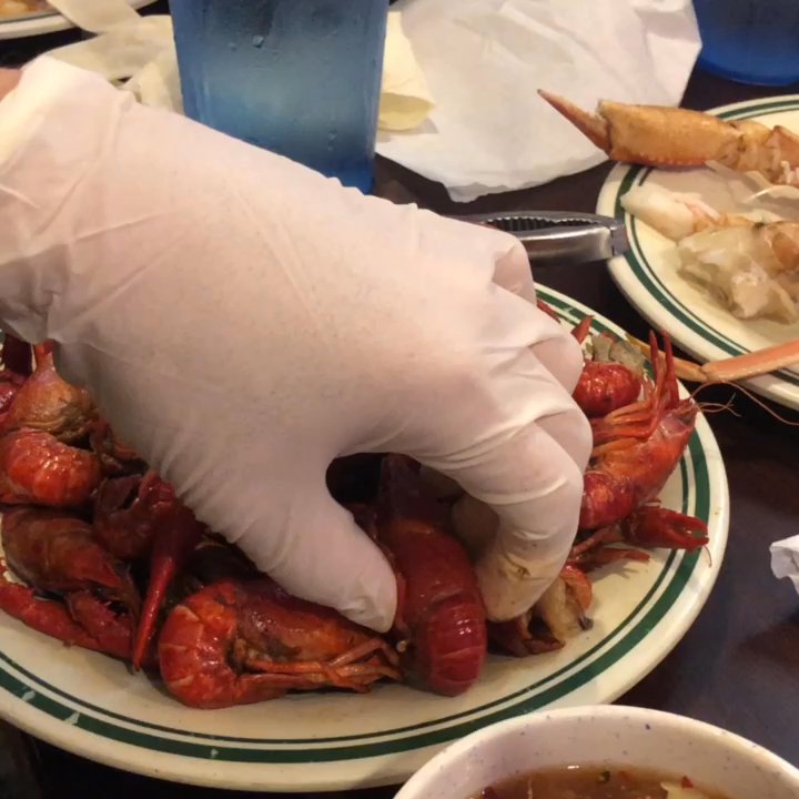 Asian Buffet - Mar-9-2019 raise your hand if you've been eating crawfish at Asian Buffet Today?? The crawfish tasted so bad and the meat is Grey Black. - Buffets Near Me - Arlington, Texas