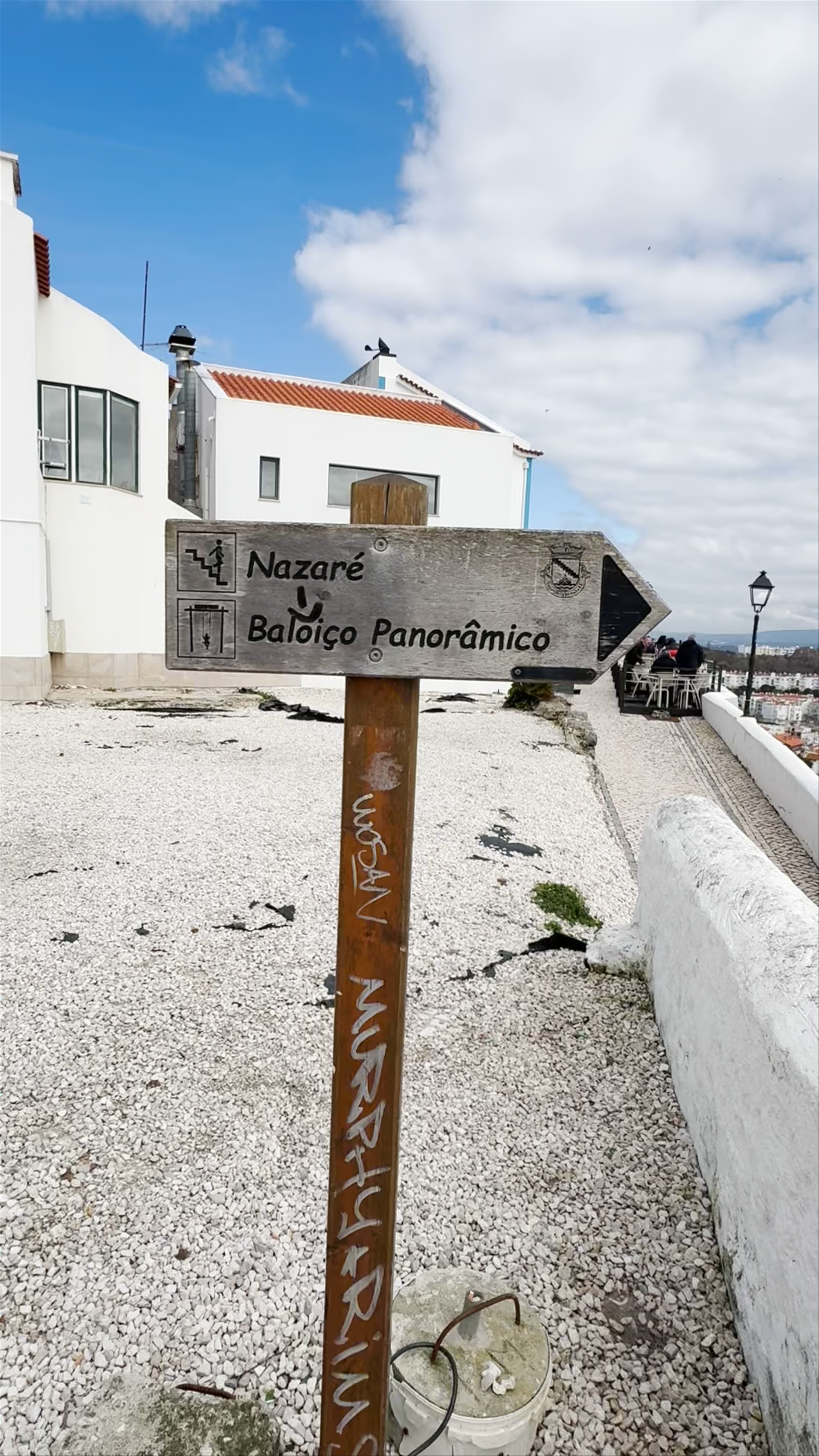 Vista panorâmica sobre a Nazaré