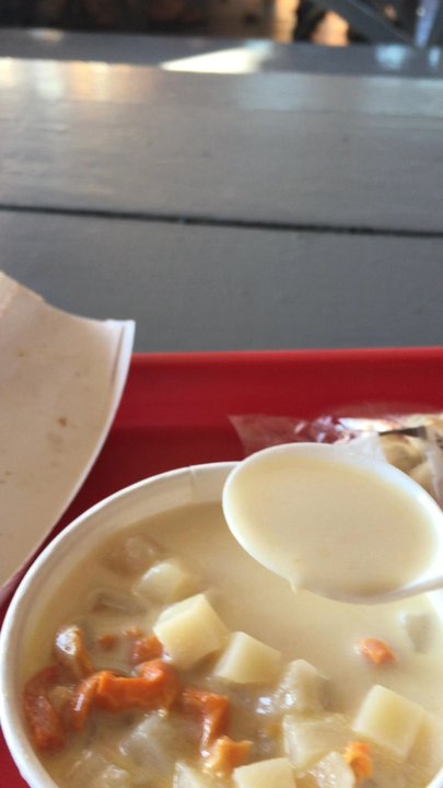 The Lobster Pool - The water clam chowder - Seafood Near Me - Rockport, Massachusetts