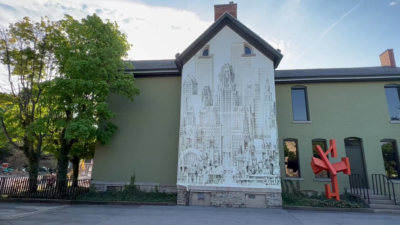 Buffalo Buildings Mural - Public Art Near Me - Buffalo, New York