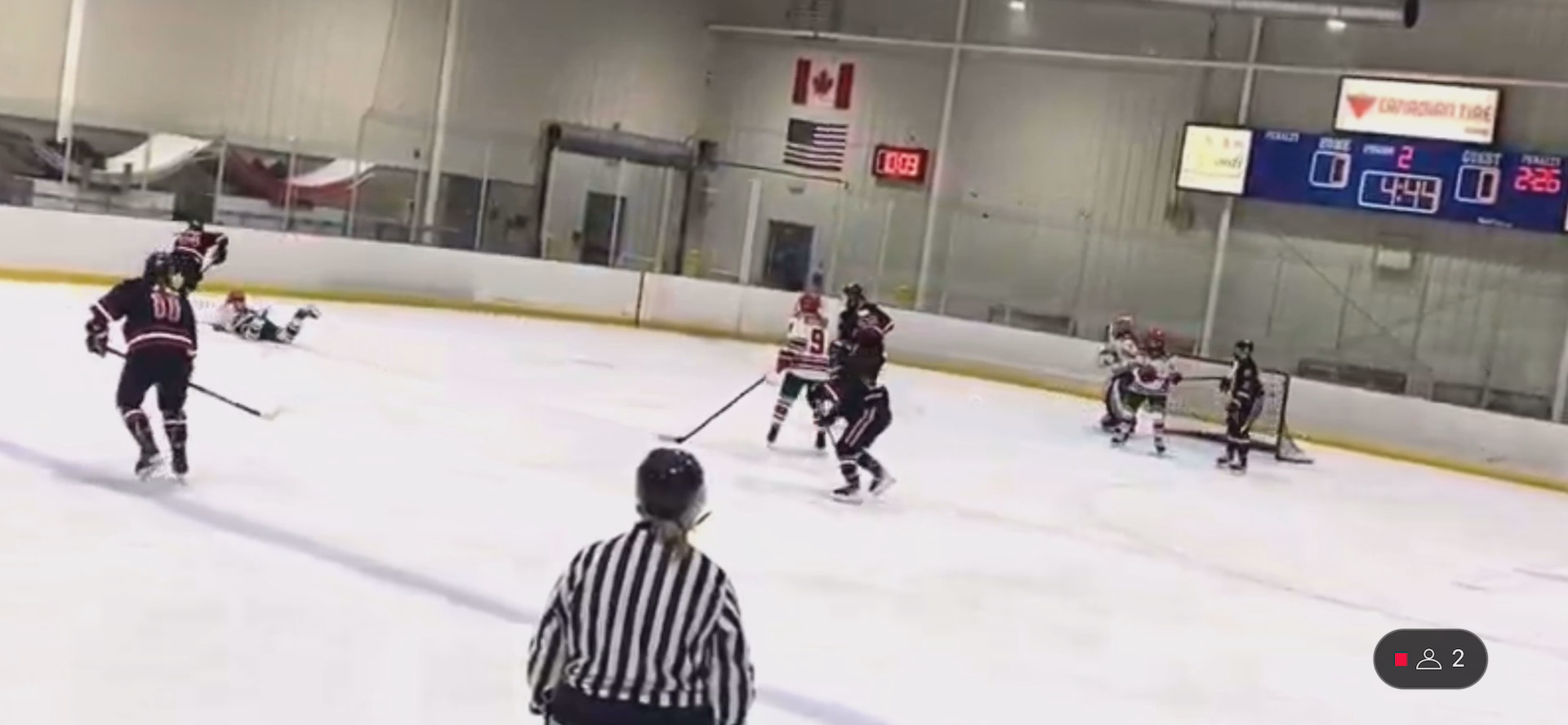 Nuala Gibbs Scores a Stunning PP Goal for Nepean Wildcats