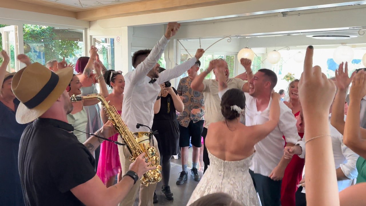 Jo Sax & DJ - Wedding in Milan - video