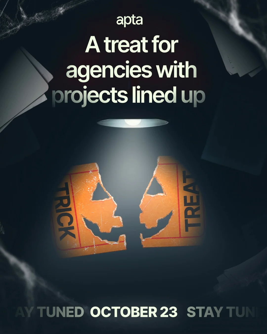 If your agency has projects lined up for the end of the year, save the date: October 23....