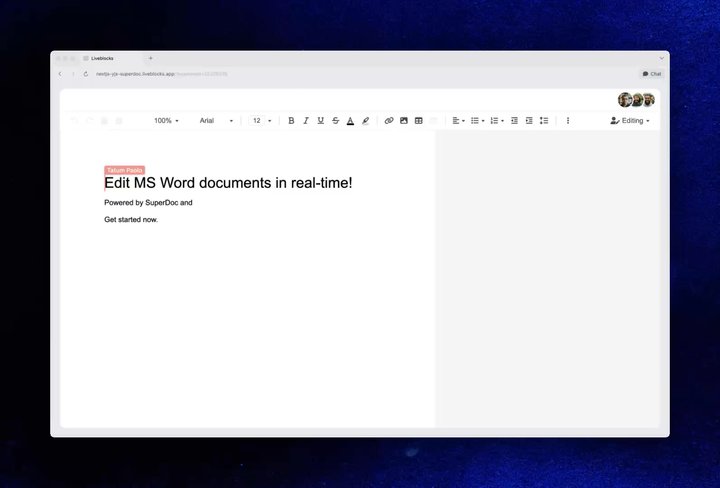 Superdoc example