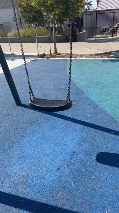 James Kenney Community Center - The good ole swings. Are the yellow two the adult size?? - Community Centers Near Me - Berkeley, California