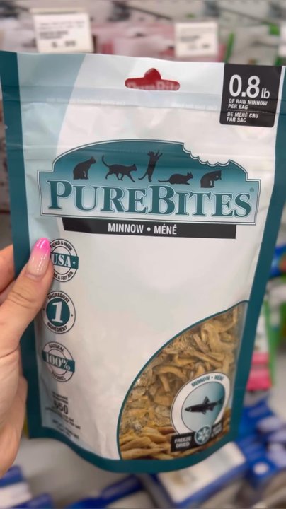 Lemos Feed & Pet Supply - Minnow Freeze Dried Cat Treats~ Natural wild-caught human grade minnows we purchased for our Ragdoll are high in protein & low cal! - Pet Stores Near Me - Solvang, California