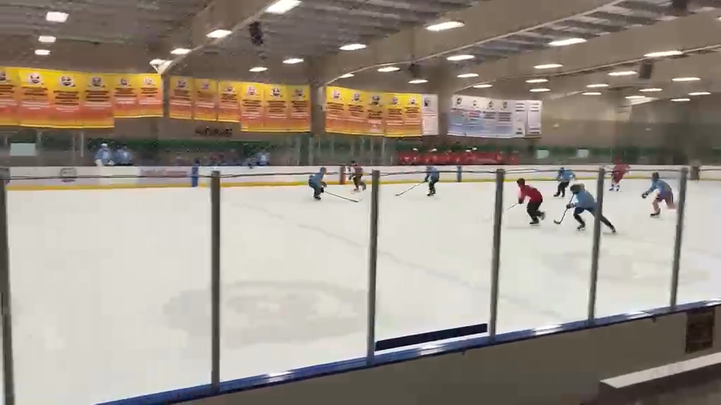 Niall Daigle's Goal at NAHL PreDraft Camp