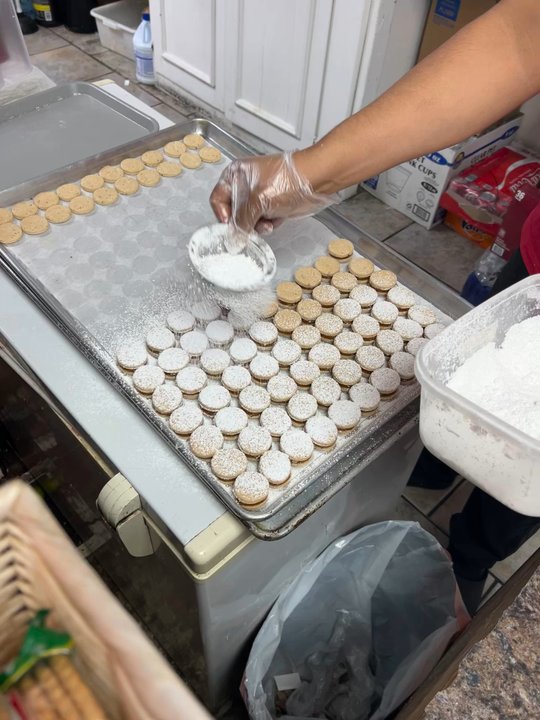 Tineo Peruvian Cafe - Cookies being prepped - Peruvian Near Me - Richardson, Texas