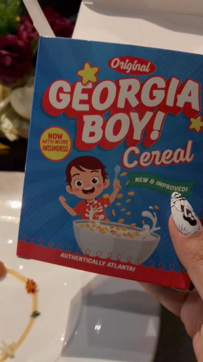 Georgia Boy - The whimsical cereal over foie gras. - New American Near Me - Atlanta, Georgia