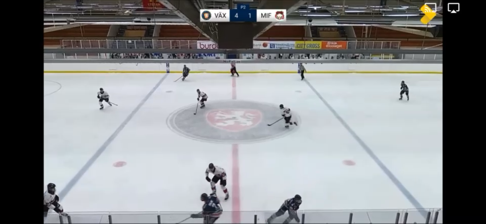 Ludwig Hellgren: Mastering Offensive Entry with Växjö Lakers U20