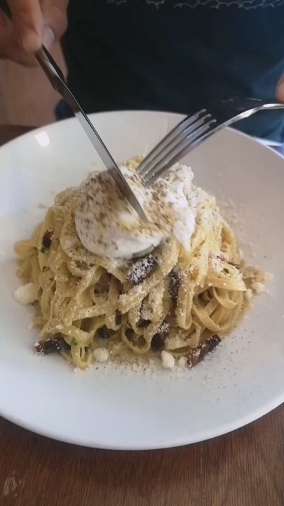 Ask For Luigi - Carbonara and papardelle with bolognese - Italian Near Me - Vancouver, British Columbia
