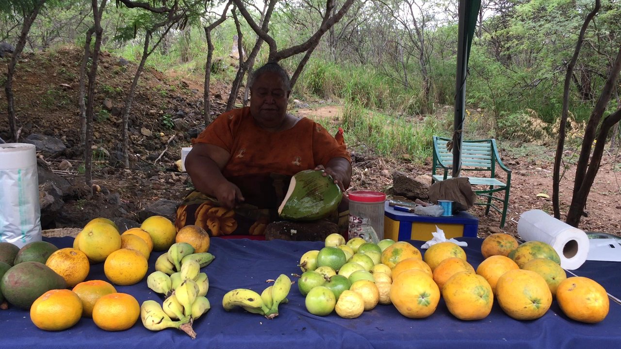 Coconut & Fruit Stand - Cool, but come on - Fruits & Veggies Near Me - Kihei, Hawaii