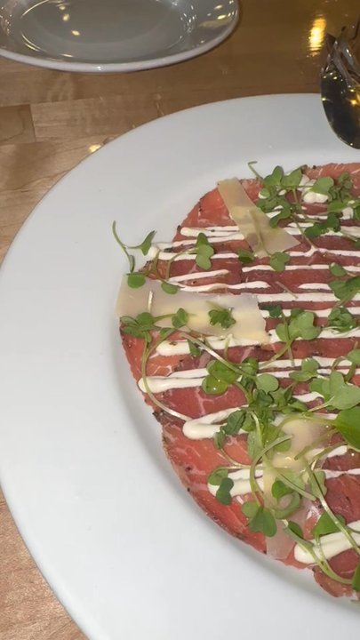 Il Girasole Trattoria - Beef Carpaccio - Desserts Near Me - Chicago, Illinois