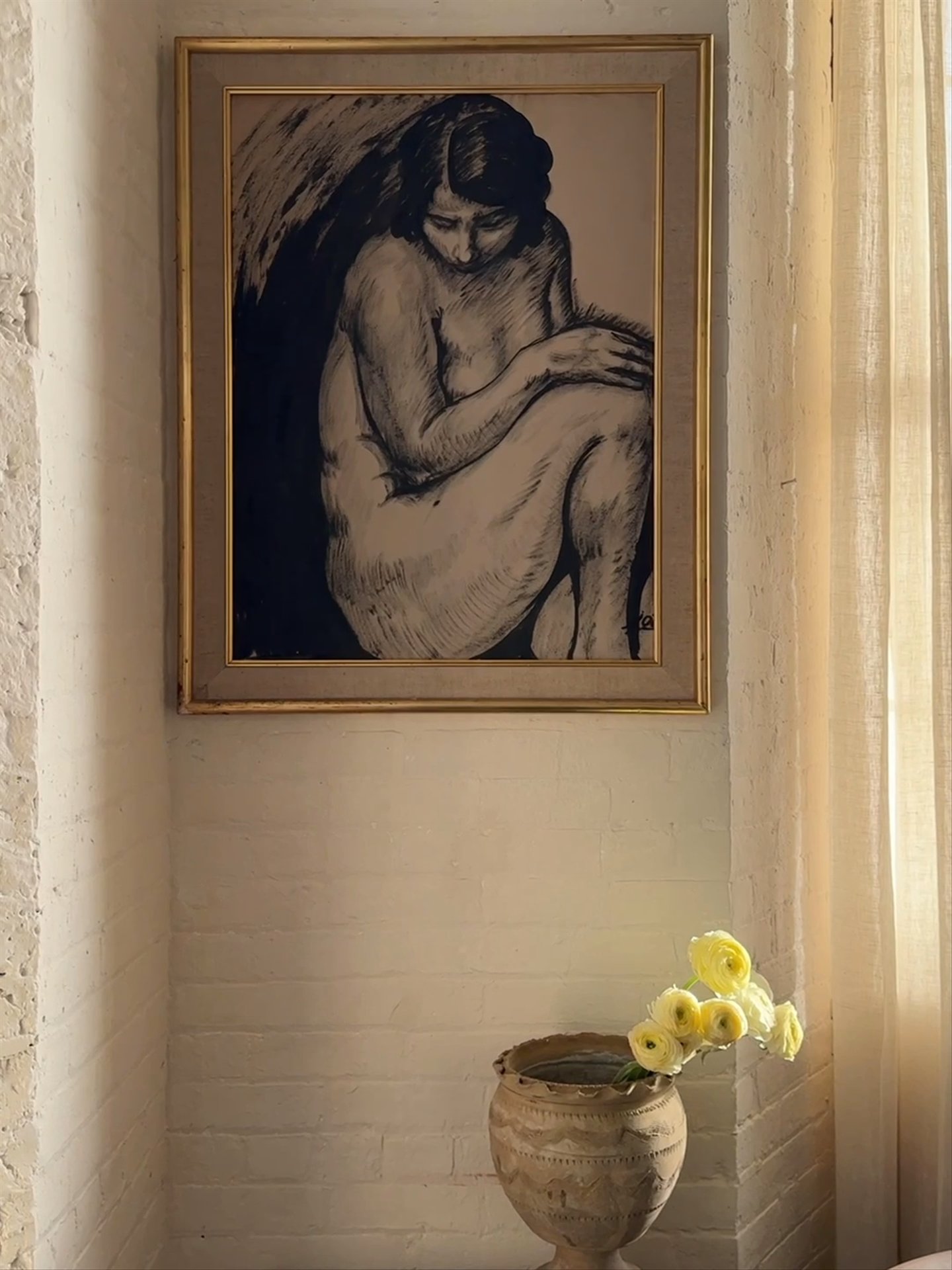 Indian Ink Paining - "Her"
