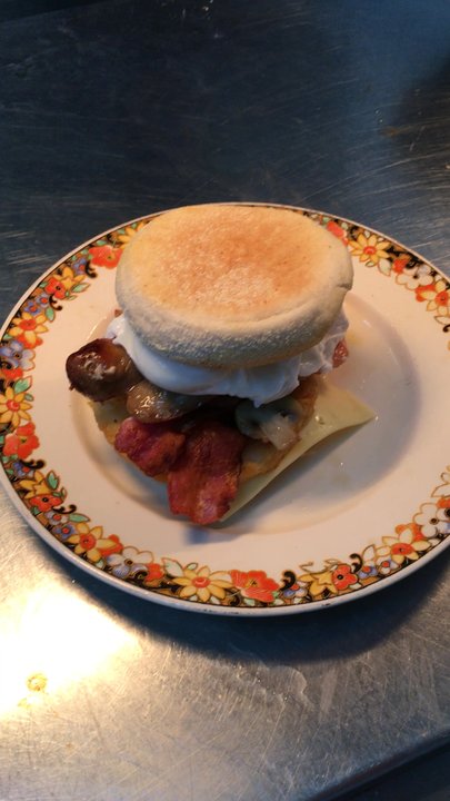 Orangemabel - Breakfast muffin. - Tea Rooms Near Me - Warwickshire, WAR