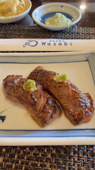 Sushi Wasabi - A5, when they have it, you must order it it's incredible - Japanese Near Me - Tustin, California