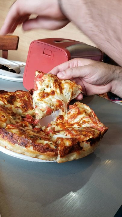 The Original Big Tomato - Delicious pizza!!!! IG: @KFitzEats - Pizza Near Me - Pinecrest, Florida