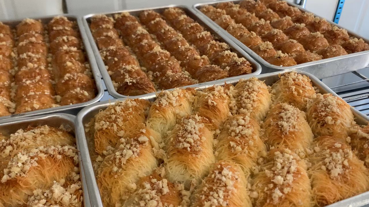 Kazan Central Asian Kitchen - Baclava and Kadayif - Halal Near Me