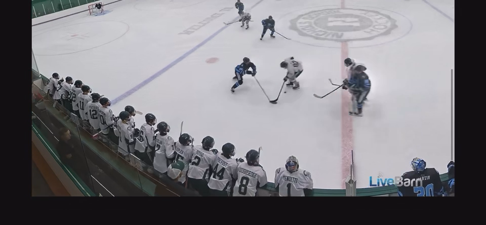 Dominic D'Eletto: Defensive Play at the Blue Line - Big Hit