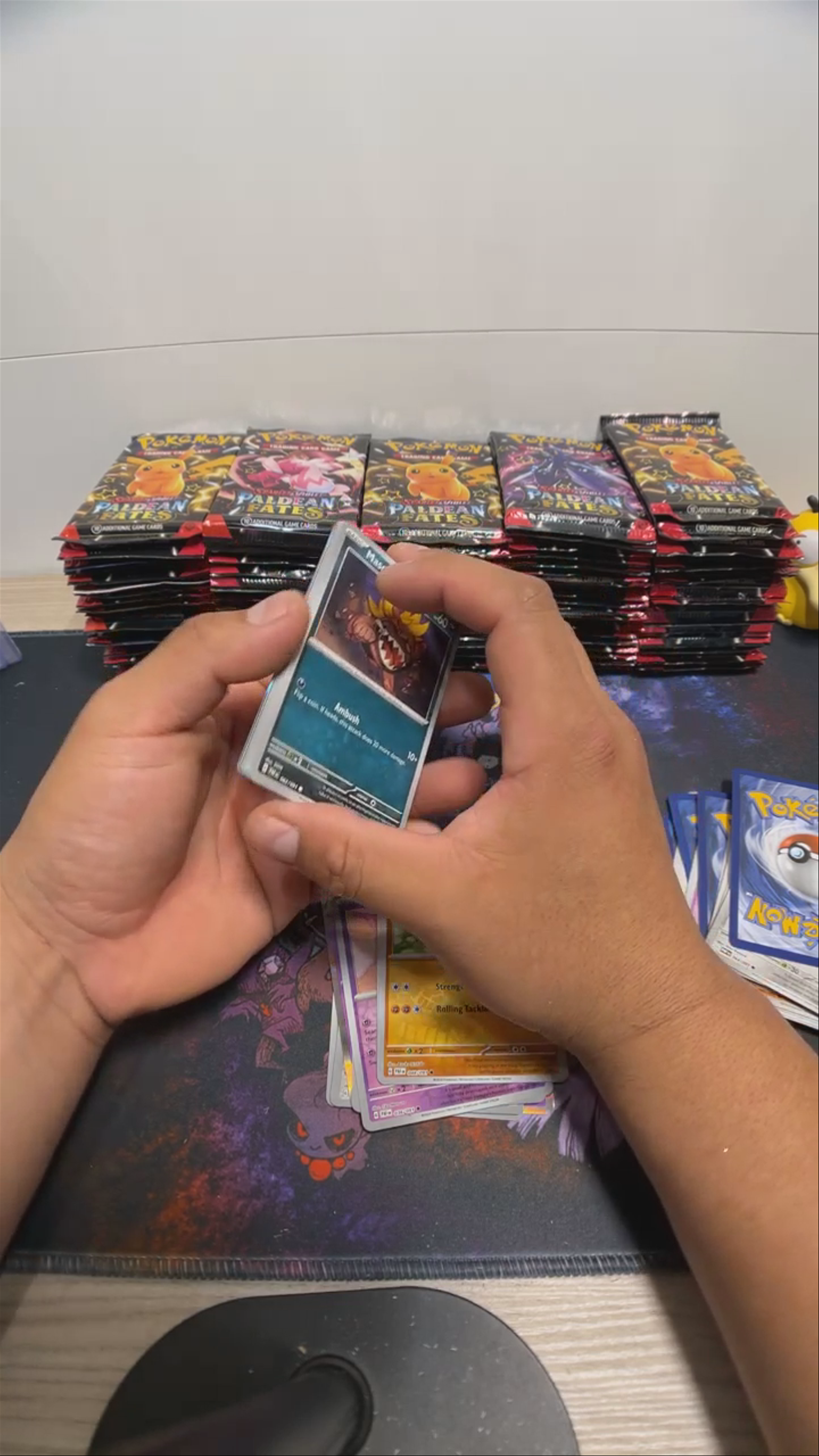 Paldean Fates, Pre Release Last Pack MAGIC! 