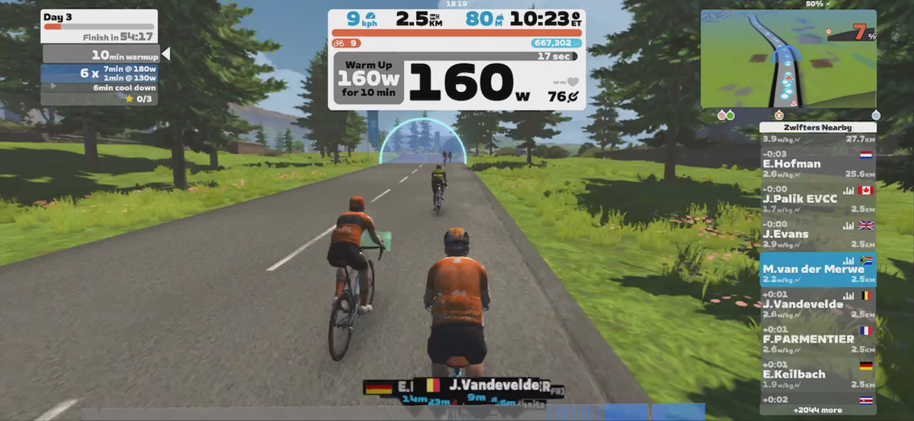 Zwift - Day 3 in France