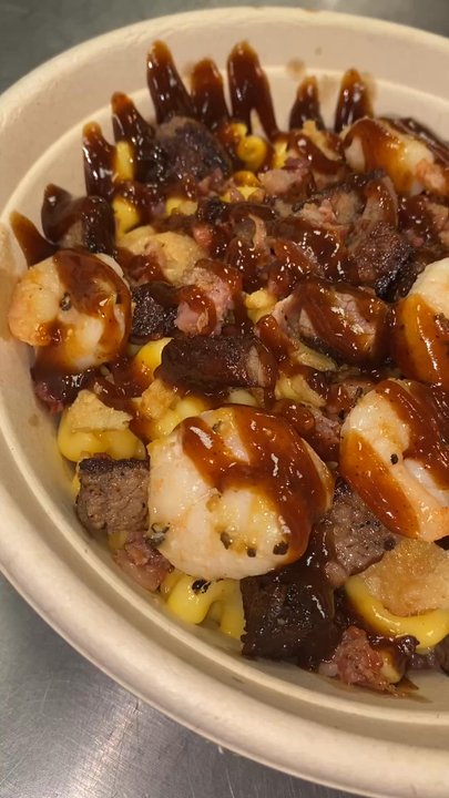 Jimmy G’s Mac & Cheese - Bbq STEAK AND BACON MAC - Salad Near Me - Mesa, Arizona