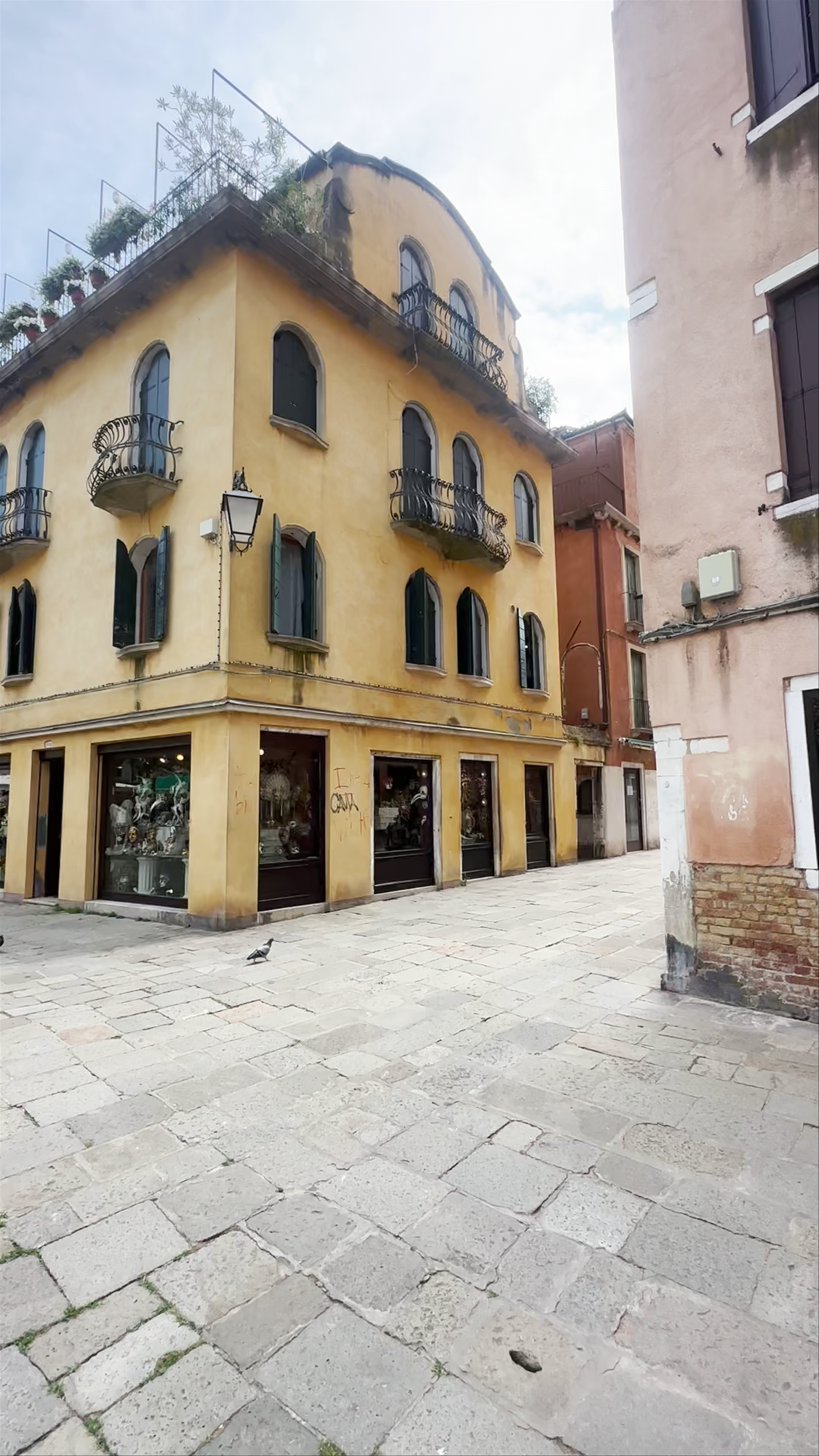 Charming Streets and Classic Architecture of Campo Santa Maria Nova, Venice